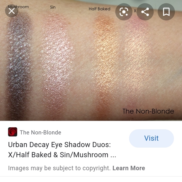 Free w/purchase Urban decay mushroom eyeshadow - Picture 3 of 3